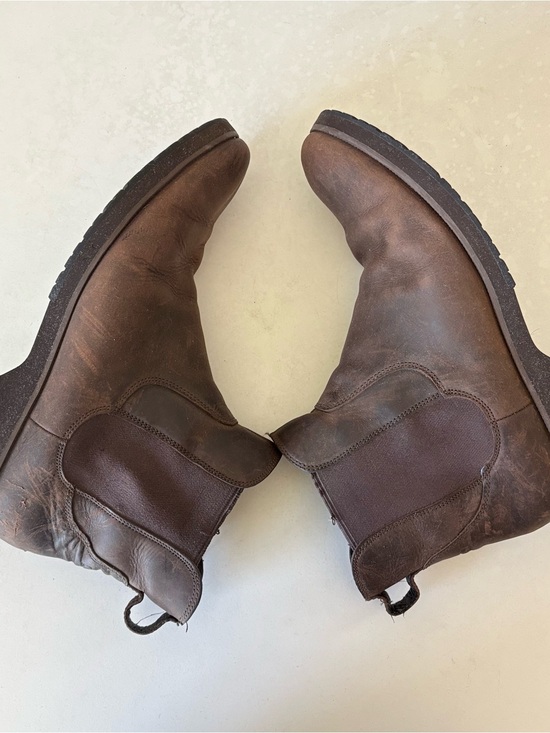UGG Men\'s Biltmore Chelsea Boots Brown Leather Mens Size 10.5 Waterproof 1007995 main image 12